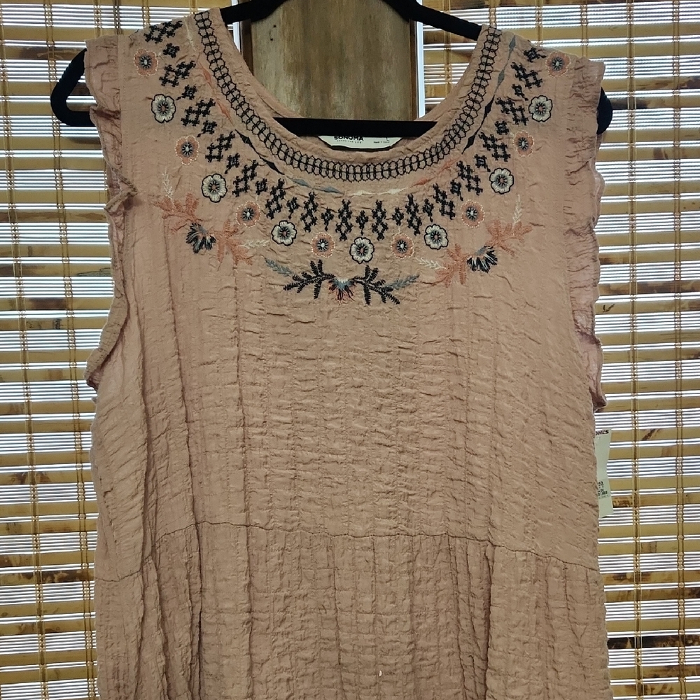 Peach Colored Sun Dress